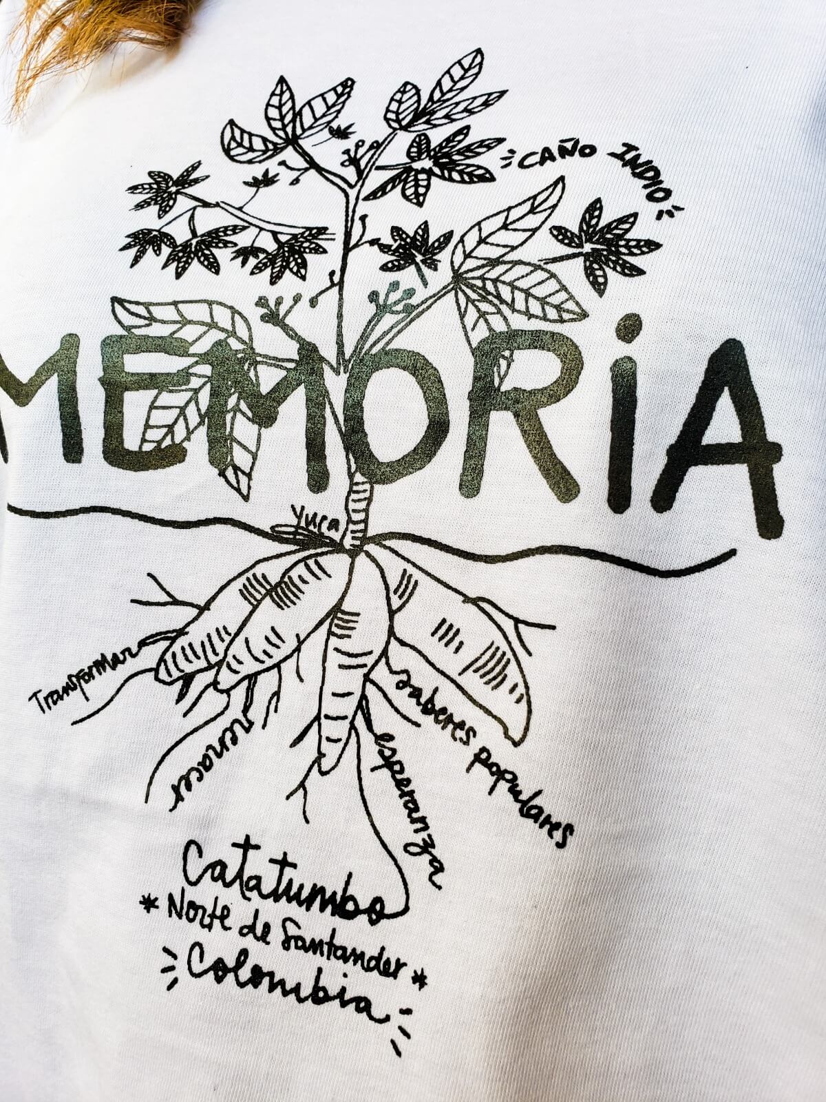 Camiseta Unisex - Memoria - IXORA Inclusivas y Autónomas - Imagen 6